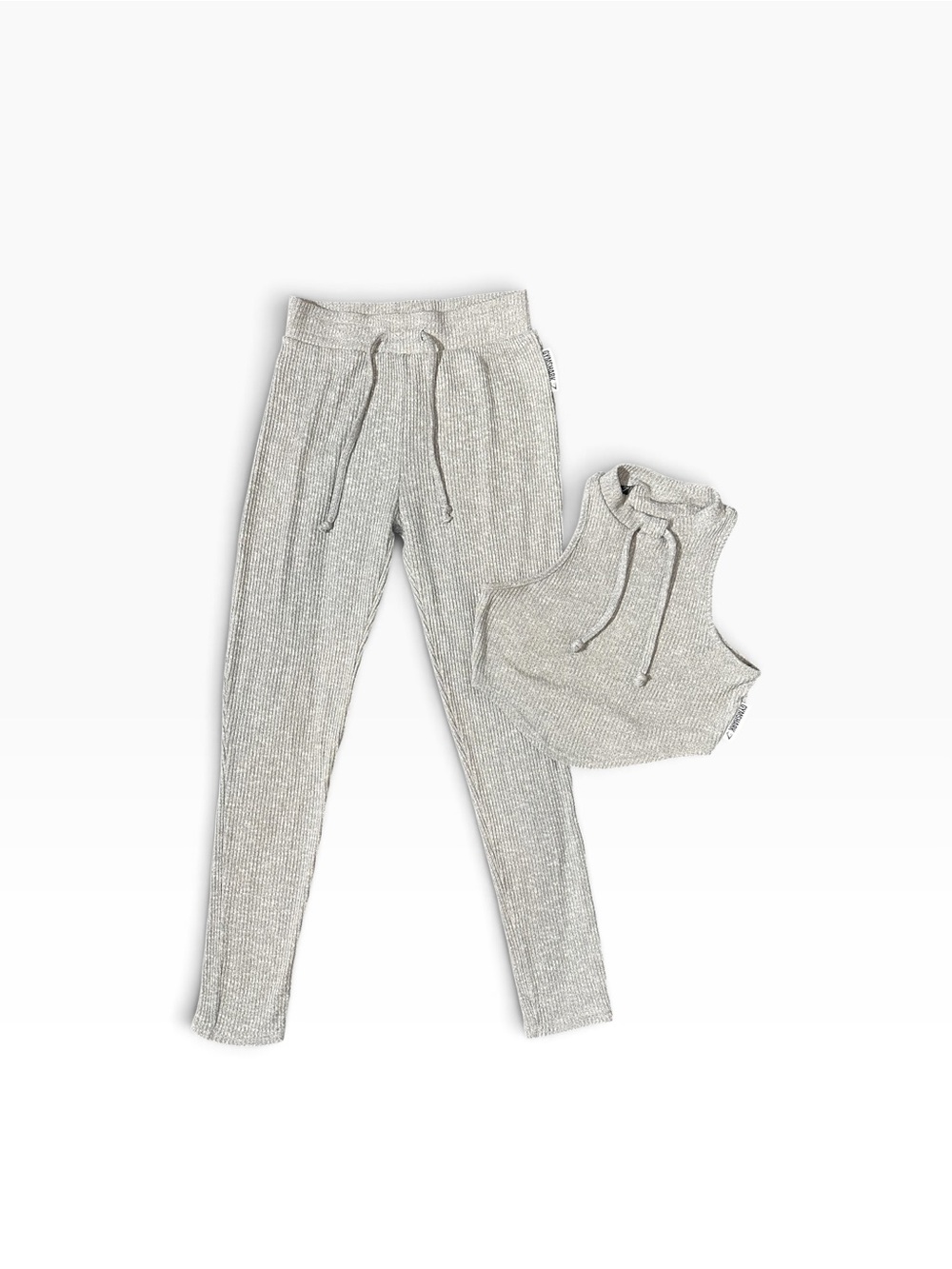 GYMSHARK Ribbed Slounge Set